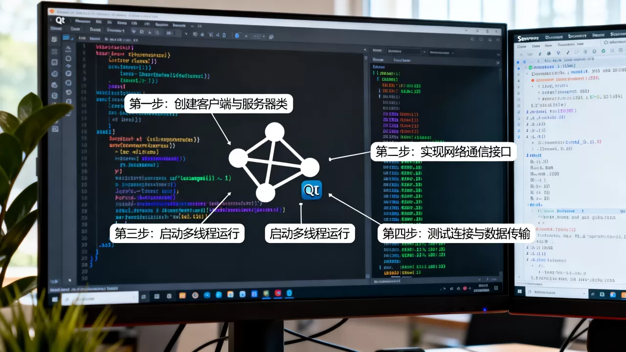 Qt如何同时运行客户端和服务器,有哪些步骤? Qt如何同时运行客户端和服务器,有哪些步骤?