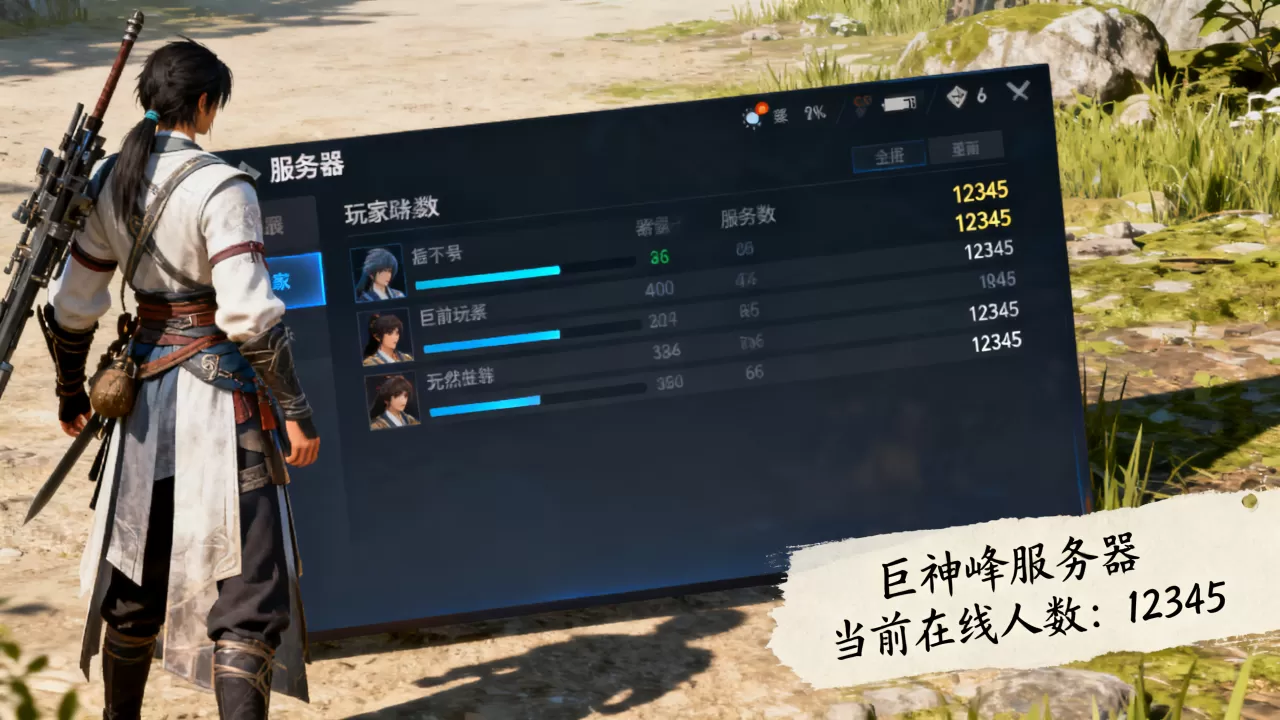 巨神峰服务器有多少人,玩家数量统计在哪看 巨神峰服务器有多少人,玩家数量统计在哪看