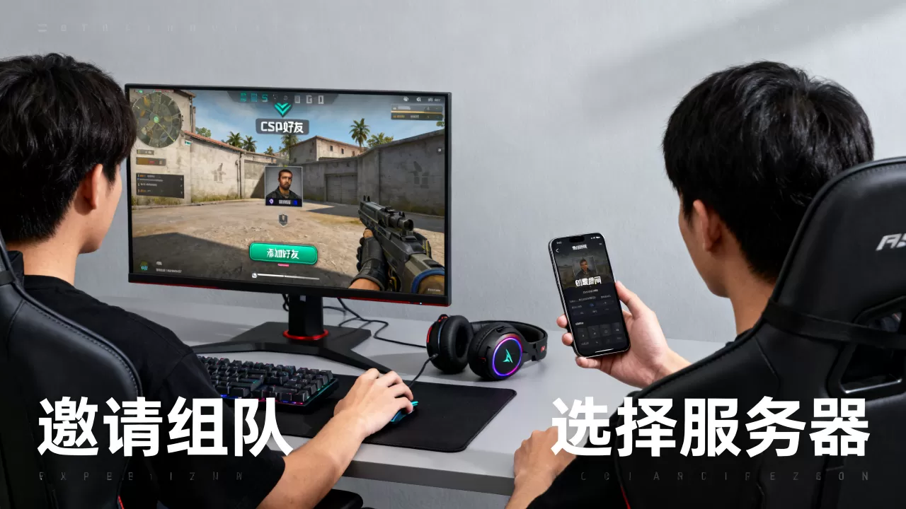 CSGO怎么和好友一起玩服务器,怎么开黑组队? CSGO怎么和好友一起玩服务器,怎么开黑组队?