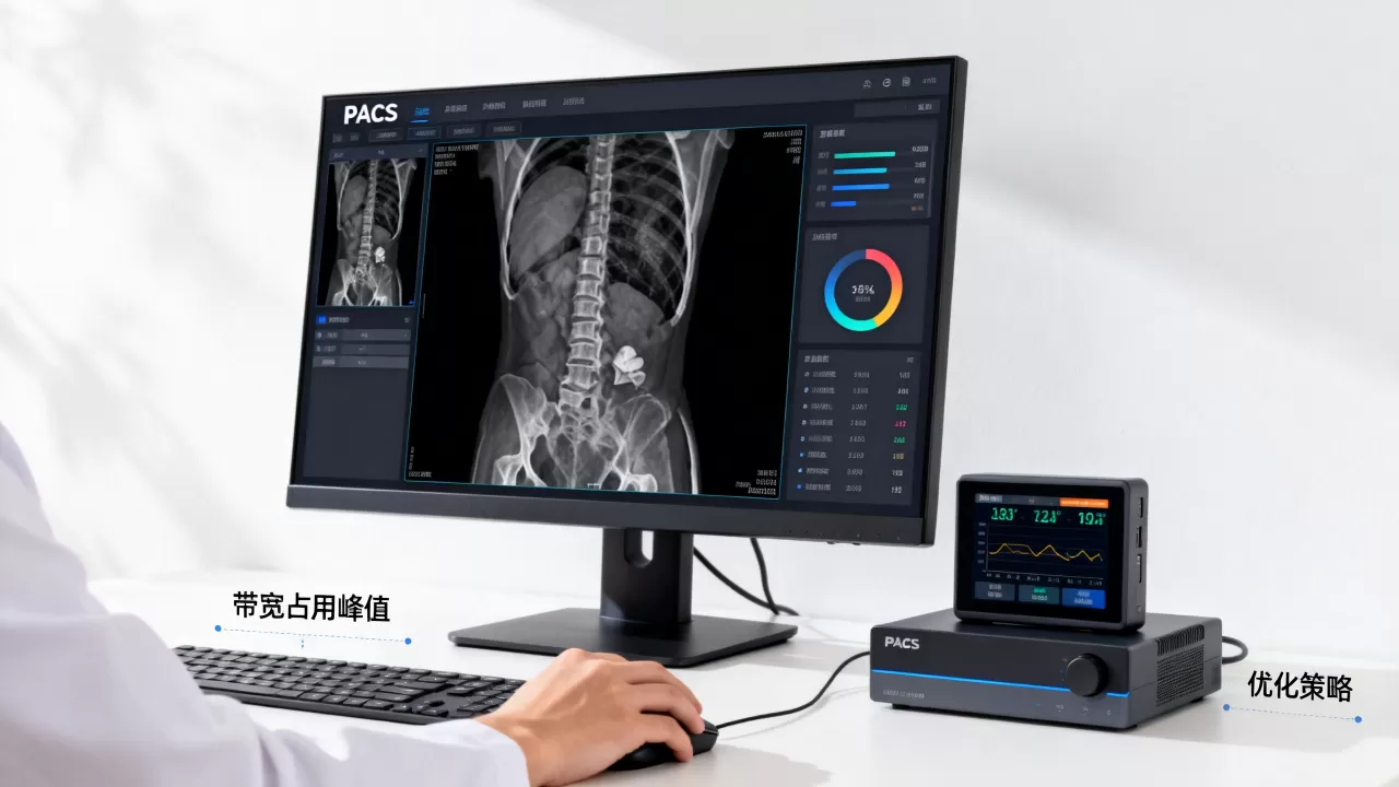 PACS系统日常调阅影像时带宽占用有何特点,如何优化? PACS系统日常调阅影像时带宽占用有何特点,如何优化?