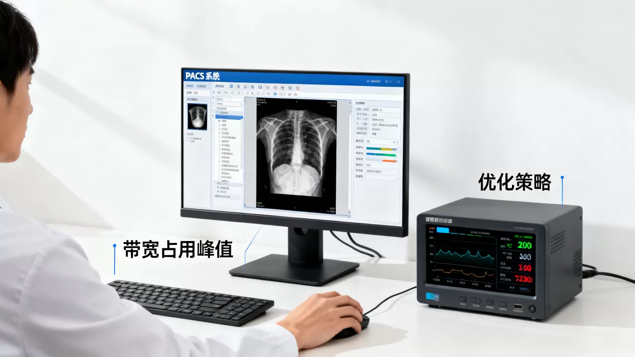 PACS系统日常调阅影像时带宽占用有何特点,如何优化? PACS系统日常调阅影像时带宽占用有何特点,如何优化?