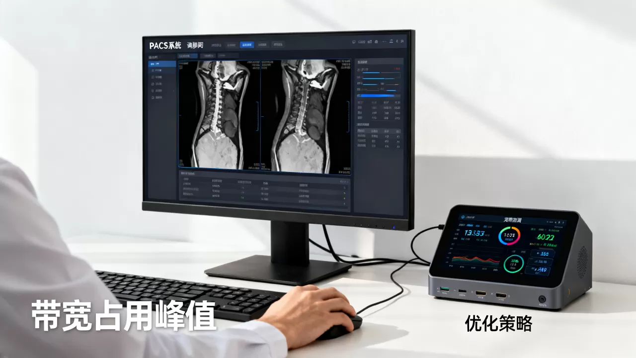 PACS系统日常调阅影像时带宽占用有何特点,如何优化? PACS系统日常调阅影像时带宽占用有何特点,如何优化?