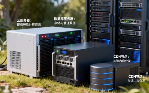 腾讯设立的服务器都有哪些，各自功能是什么？