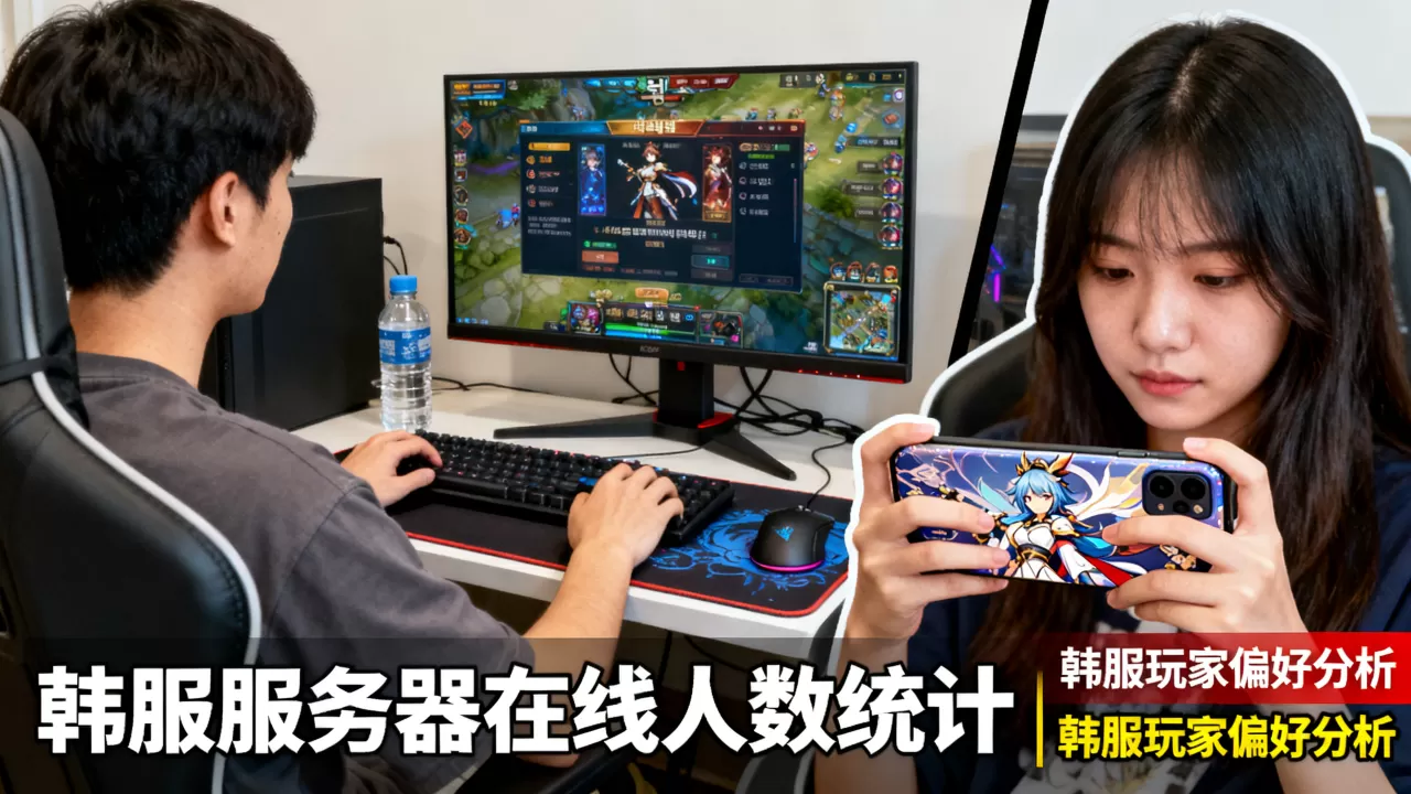 韩服服务器现在有多少人玩,为什么大家都去韩服? 韩服服务器现在有多少人玩,为什么大家都去韩服?