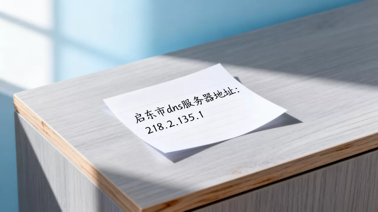 启东市dns服务器地址是多少 启东市dns服务器地址是多少