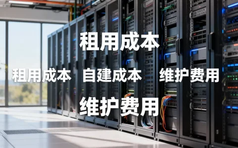 自营服务器一年要花多少钱？，租用和自建哪个划算？