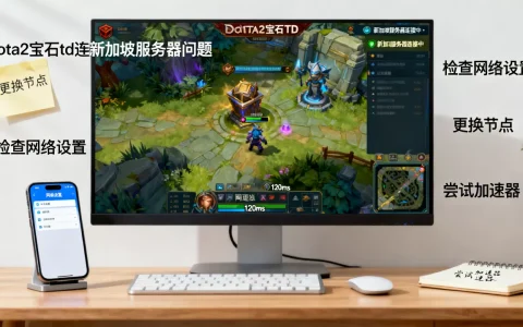 dota2宝石td怎么老连新加坡服务器呢，如何解决？