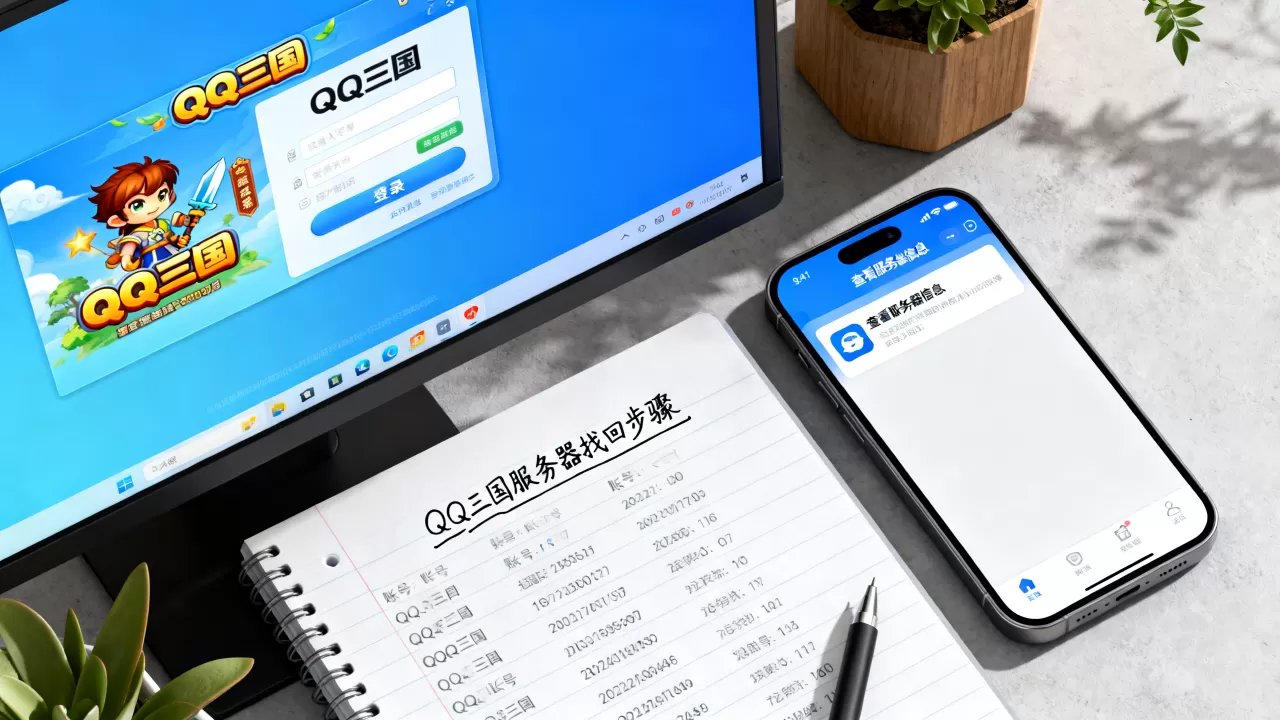QQ三国服务器忘了怎么找回?,在哪里查看? QQ三国服务器忘了怎么找回?,在哪里查看?