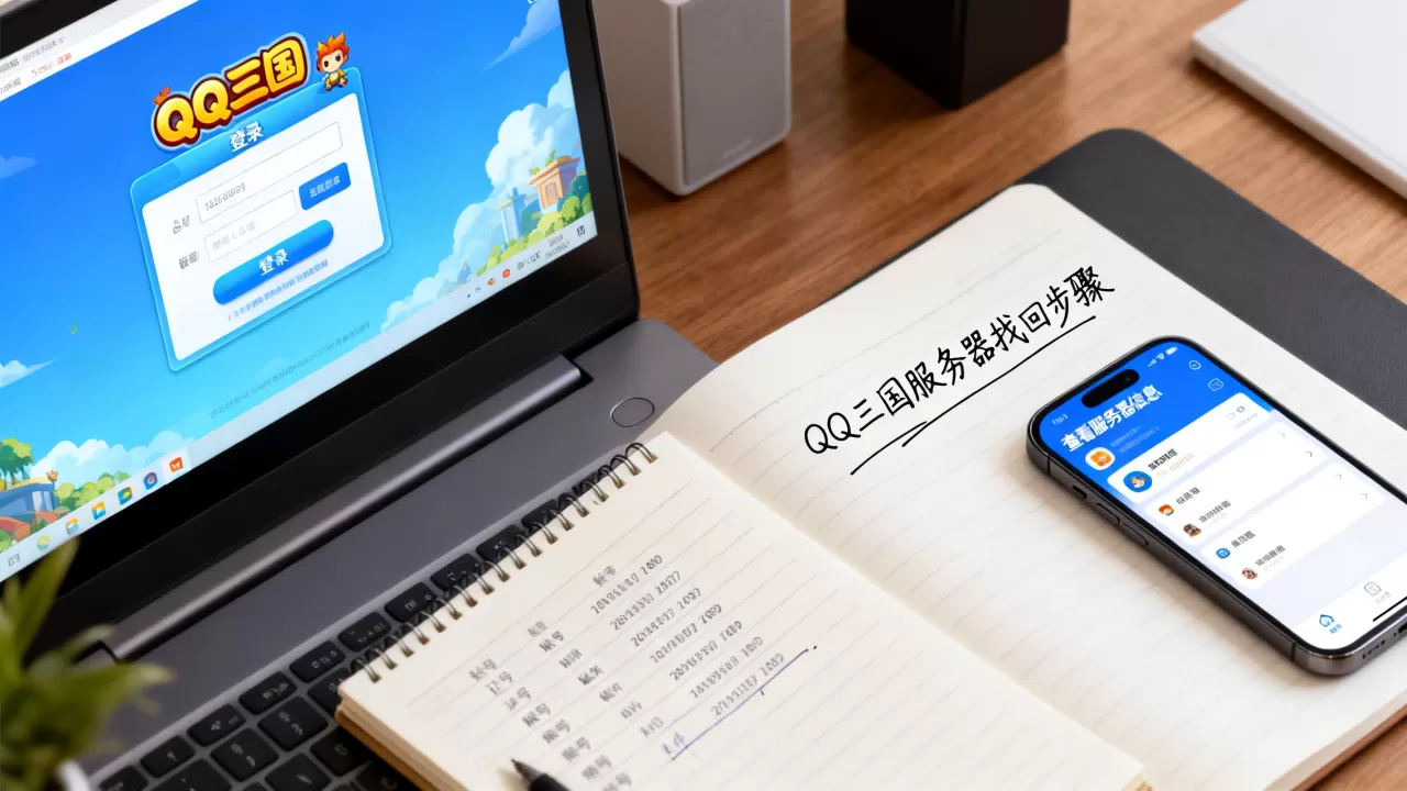 QQ三国服务器忘了怎么找回?,在哪里查看? QQ三国服务器忘了怎么找回?,在哪里查看?