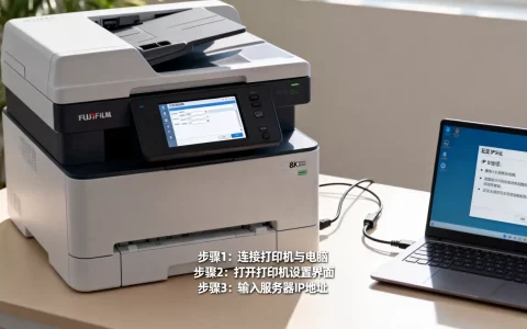 富士施乐打印机服务器IP怎么设置？，如何配置打印机IP地址？