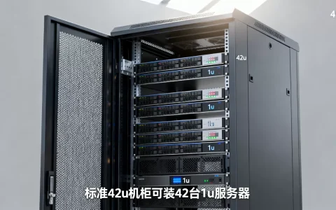你知道42u机柜能装多少台服务器吗，怎么算？
