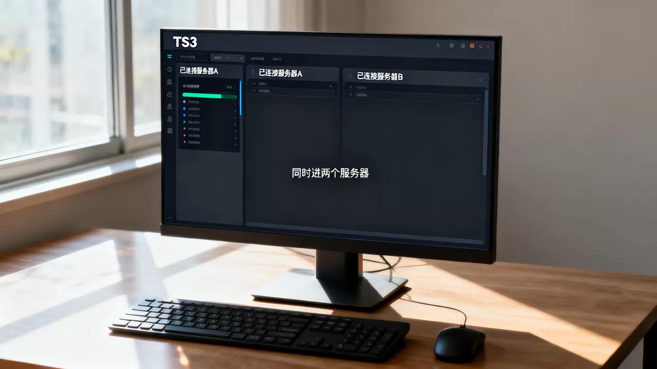TS3能否同时进两个服务器?,如何做到? TS3能否同时进两个服务器?,如何做到?