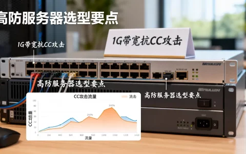 1G带宽能抗多少CC攻击,高防服务器怎么选