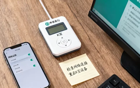 农行K宝为何总是连接不上服务器，怎么解决？