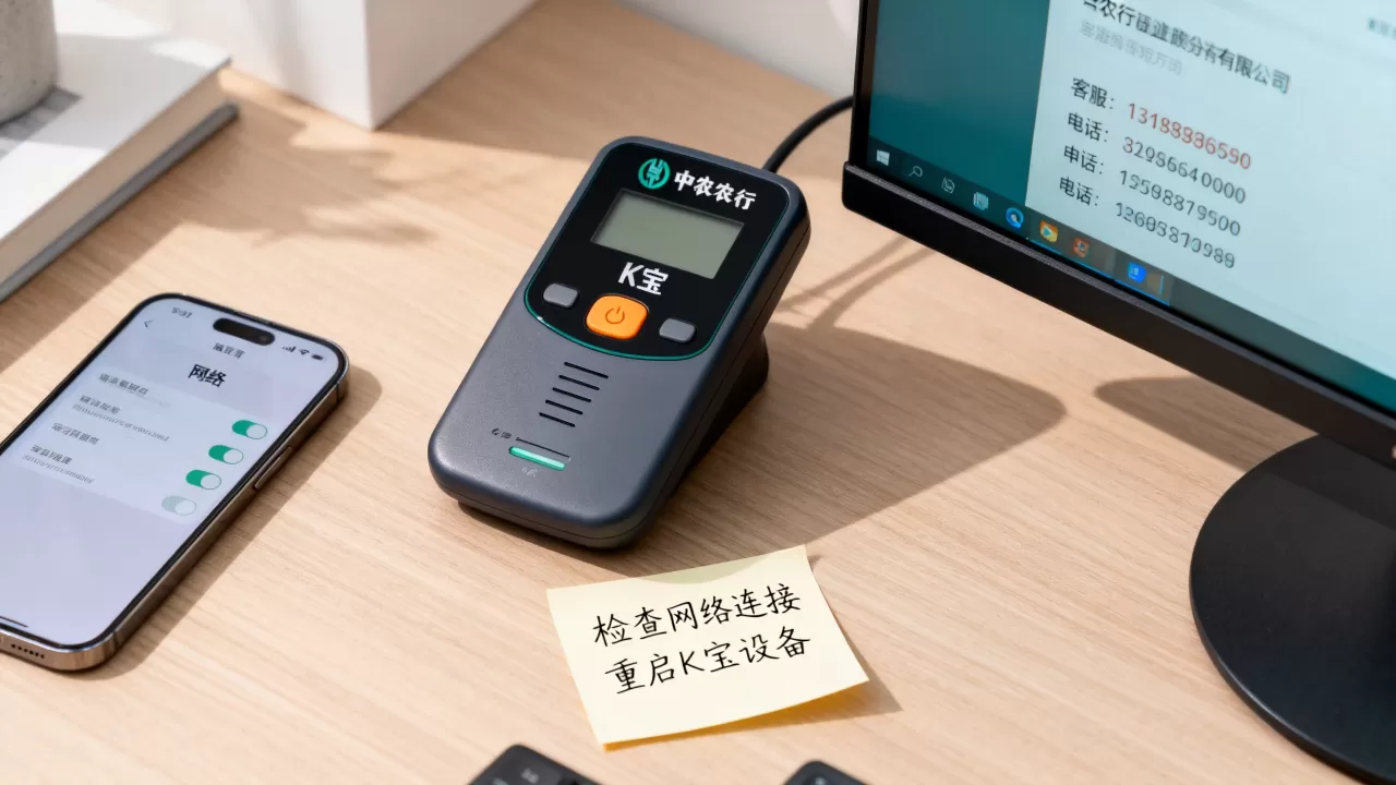 农行K宝为何总是连接不上服务器,怎么解决? 农行K宝为何总是连接不上服务器,怎么解决?