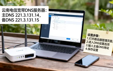 云南电信宽带DNS服务器是多少，云南电信DNS怎么设置？
