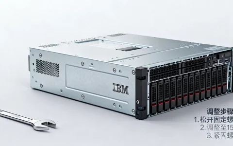 IBM服务器机柜倾斜角度多少合适，怎么调整？