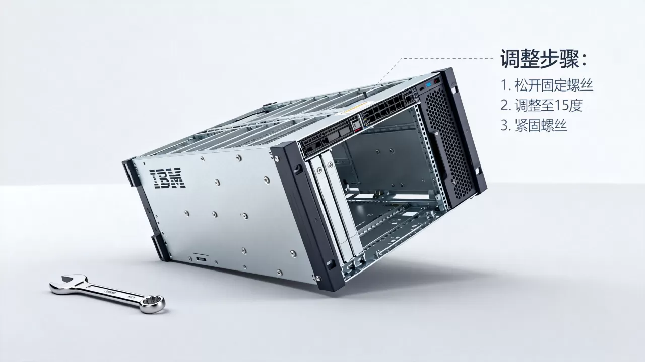 IBM服务器机柜倾斜角度多少合适,怎么调整? IBM服务器机柜倾斜角度多少合适,怎么调整?