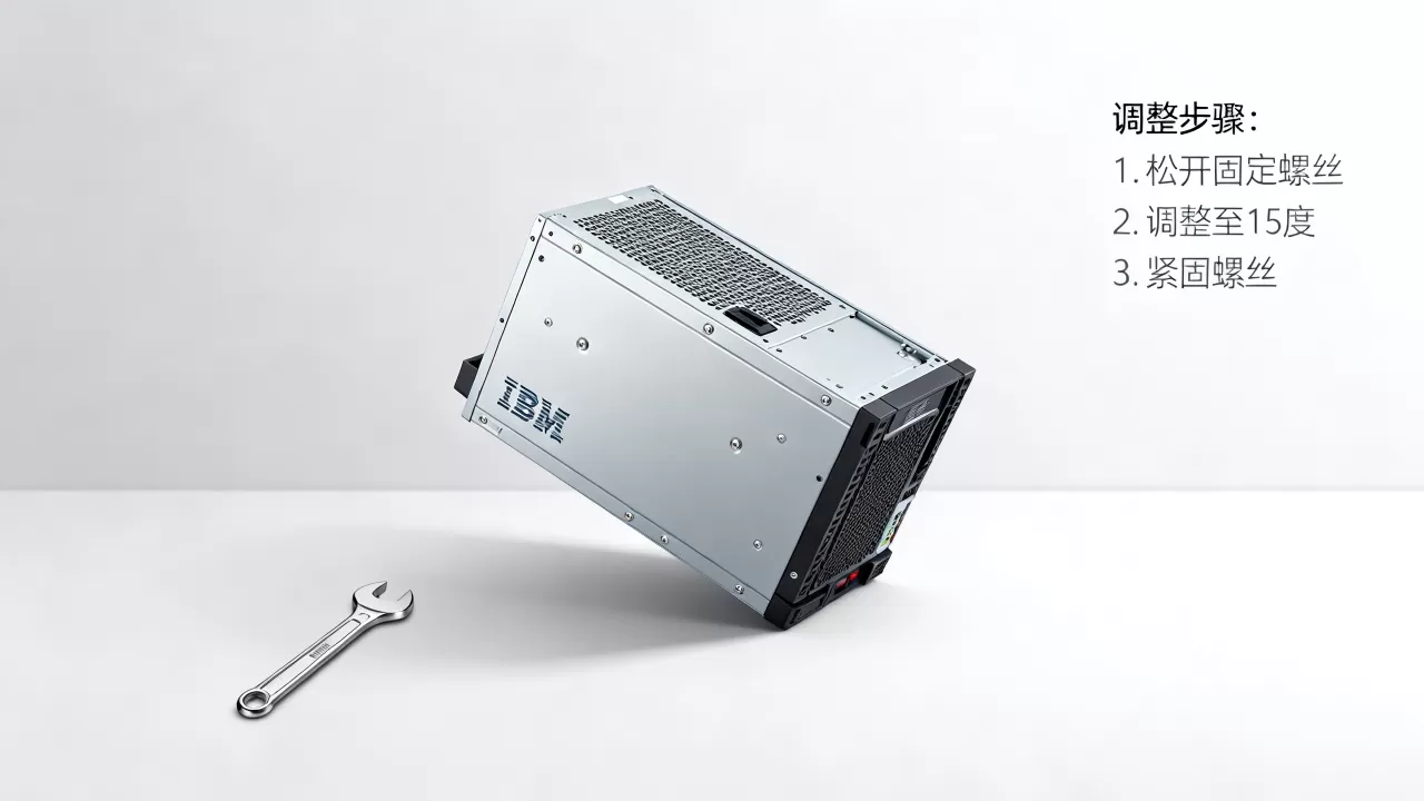IBM服务器机柜倾斜角度多少合适,怎么调整? IBM服务器机柜倾斜角度多少合适,怎么调整?