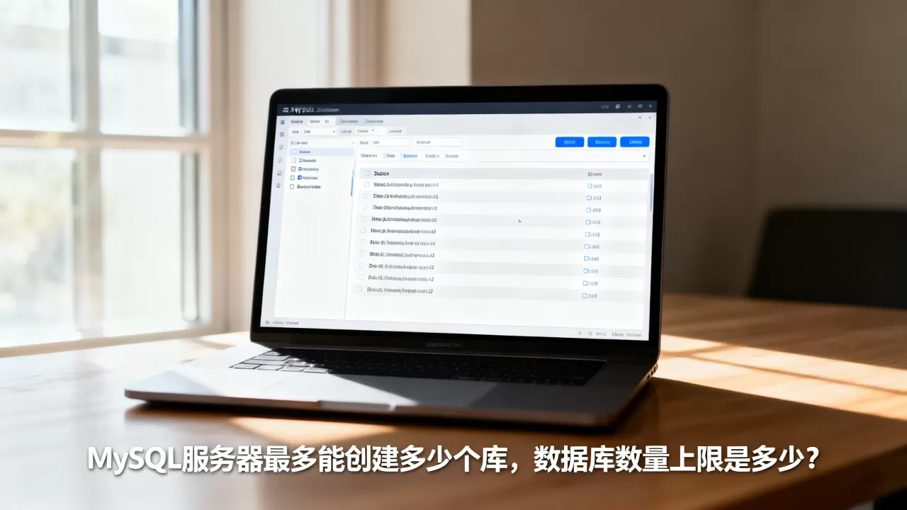 MySQL服务器最多能创建多少个库,数据库数量上限是多少? MySQL服务器最多能创建多少个库,数据库数量上限是多少?
