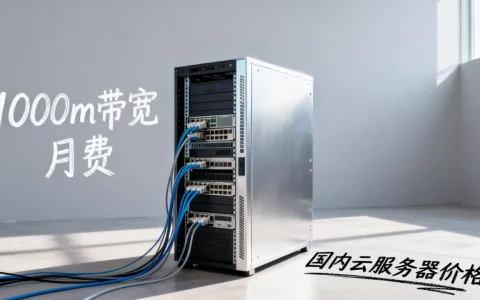 服务器1000m带宽多少钱一个月，国内云服务器价格多少？
