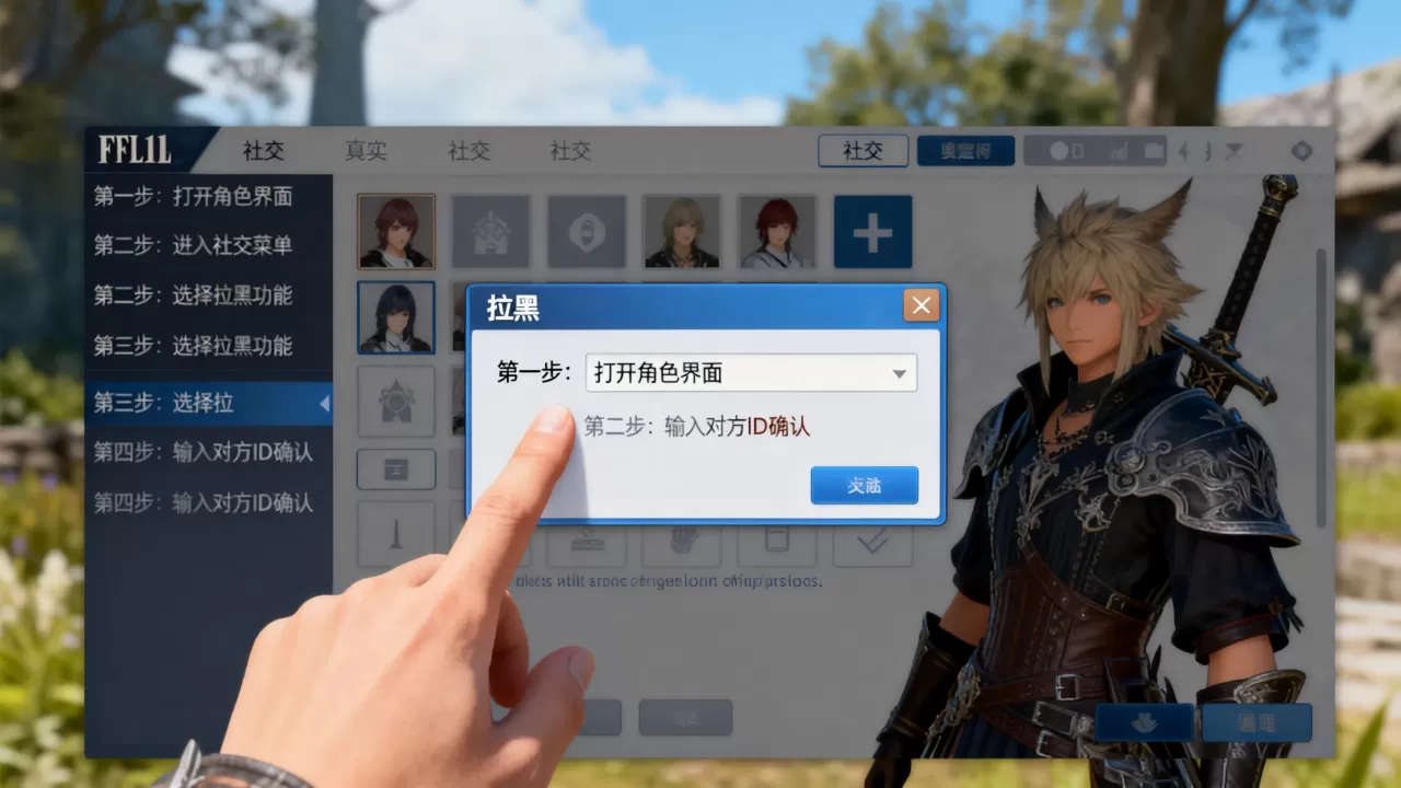 ff14如何拉黑其他服务器玩家,有哪些方法? ff14如何拉黑其他服务器玩家,有哪些方法?