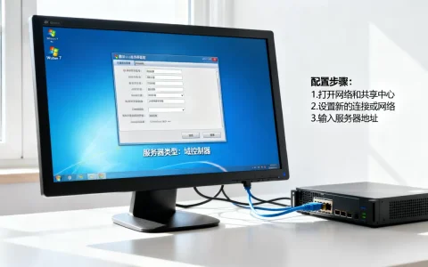 win7使用的服务器是什么，如何配置连接地址