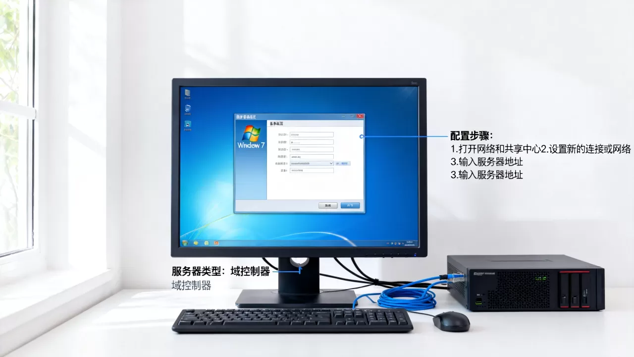 win7使用的服务器是什么,如何配置连接地址 win7使用的服务器是什么,如何配置连接地址