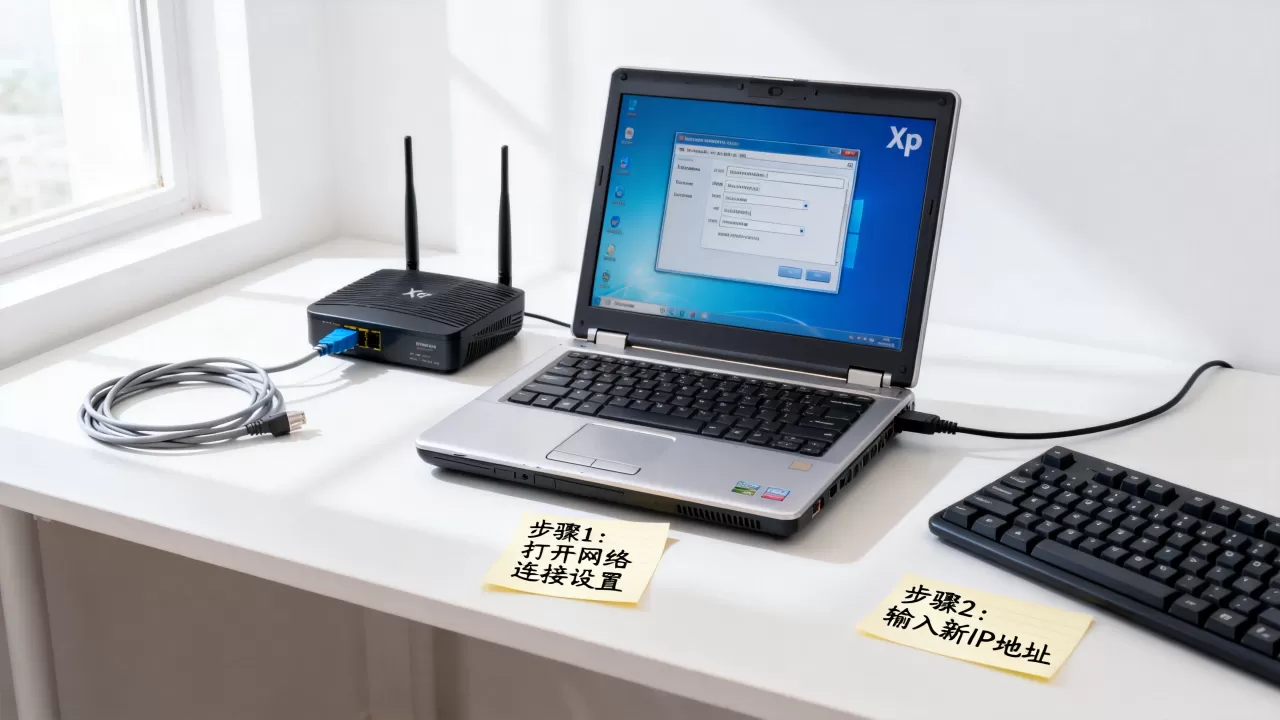 xp电脑换了IP地址怎么连接服务器?,网络连接不上怎么办 xp电脑换了IP地址怎么连接服务器?,网络连接不上怎么办