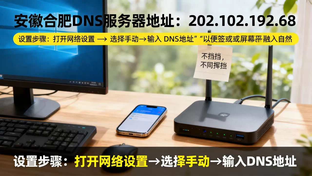 安徽合肥DNS服务器地址是多少?怎么设置? 安徽合肥DNS服务器地址是多少?怎么设置?