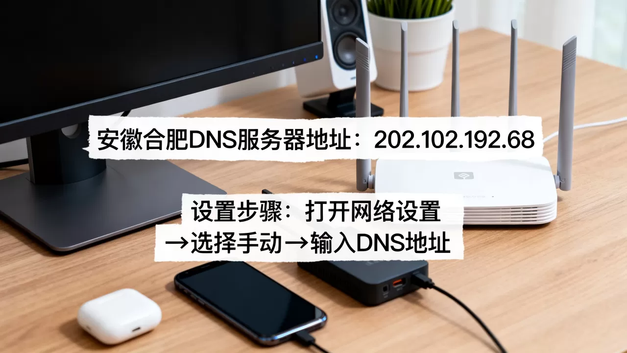 安徽合肥DNS服务器地址是多少?怎么设置? 安徽合肥DNS服务器地址是多少?怎么设置?