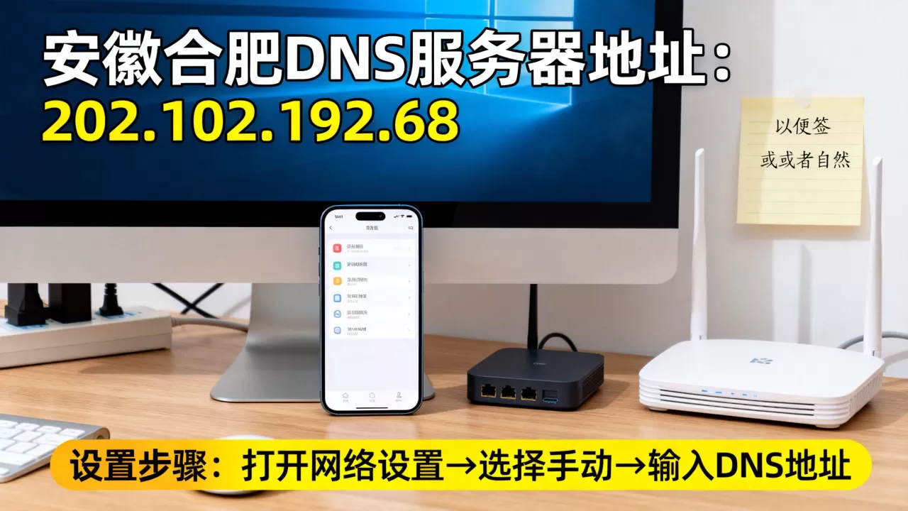 安徽合肥DNS服务器地址是多少?怎么设置? 安徽合肥DNS服务器地址是多少?怎么设置?