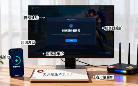 DNF一直出服务器异常怎么解决，是什么原因导致的