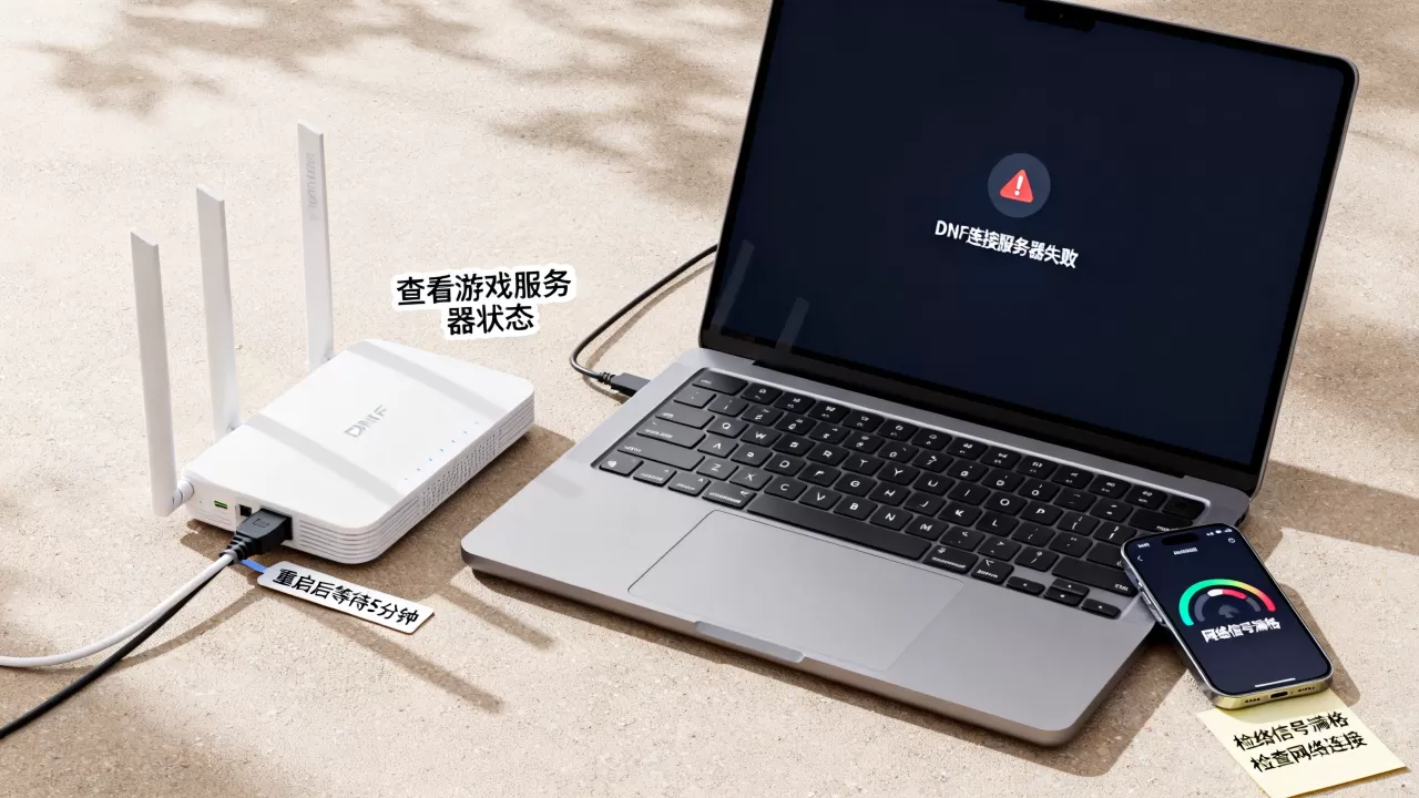 DNF进不去显示连接服务器失败怎么办,怎么解决? DNF进不去显示连接服务器失败怎么办,怎么解决?