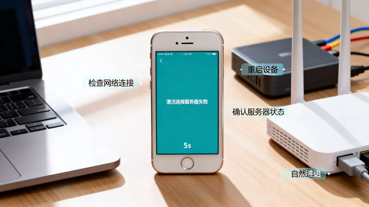 5s激活连接服务器失败了怎么办,是什么原因? 5s激活连接服务器失败了怎么办,是什么原因?