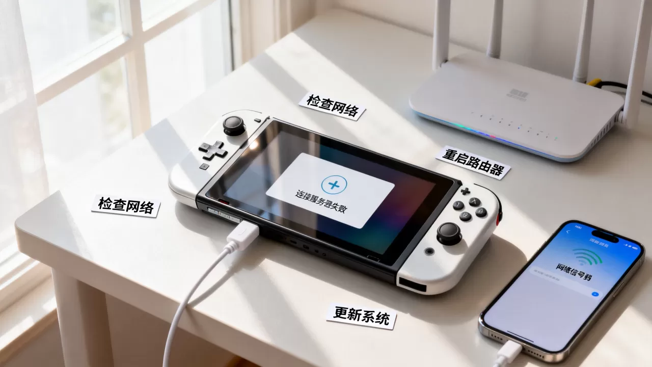 switch更新主机连接服务器失败怎么办,解决方法有哪些 switch更新主机连接服务器失败怎么办,解决方法有哪些