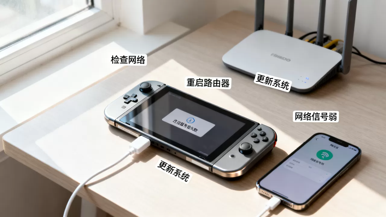 switch更新主机连接服务器失败怎么办,解决方法有哪些 switch更新主机连接服务器失败怎么办,解决方法有哪些