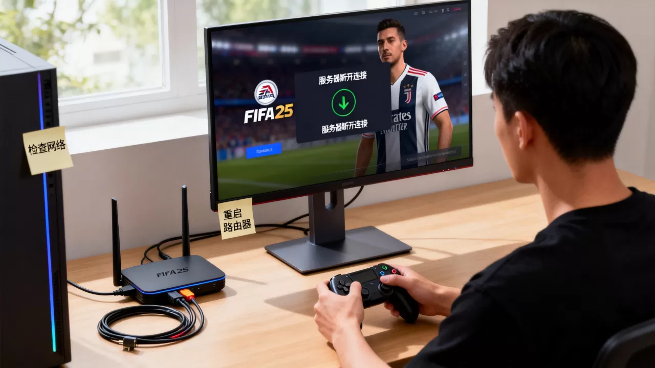 玩FIFA25EA服务器断开怎么办,连接不稳定如何解决? 玩FIFA25EA服务器断开怎么办,连接不稳定如何解决?