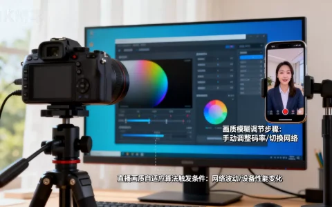 直播画质自适应算法何时触发，直播画质模糊怎么调清晰？