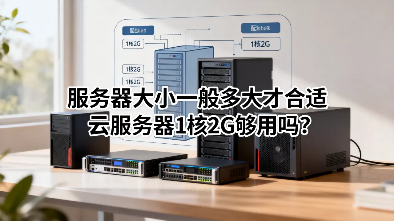 服务器大小一般多大才合适,云服务器1核2G够用吗? 服务器大小一般多大才合适,云服务器1核2G够用吗?