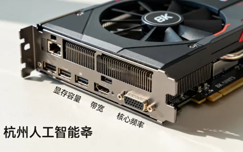 挑选杭州人工智能服务器显卡有哪些标准，什么参数最关键