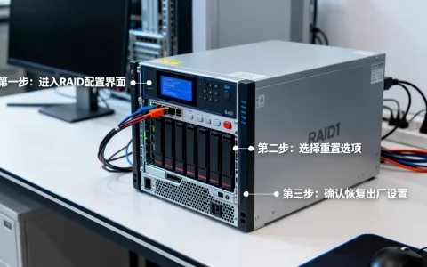 服务器RAID1如何恢复出厂设置，RAID1重置步骤有哪些？