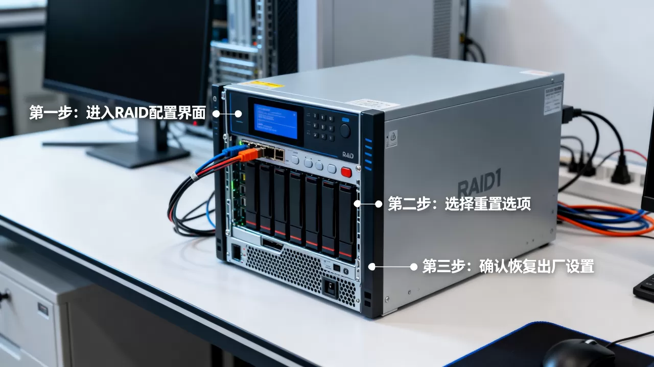 服务器RAID1如何恢复出厂设置,RAID1重置步骤有哪些? 服务器RAID1如何恢复出厂设置,RAID1重置步骤有哪些?