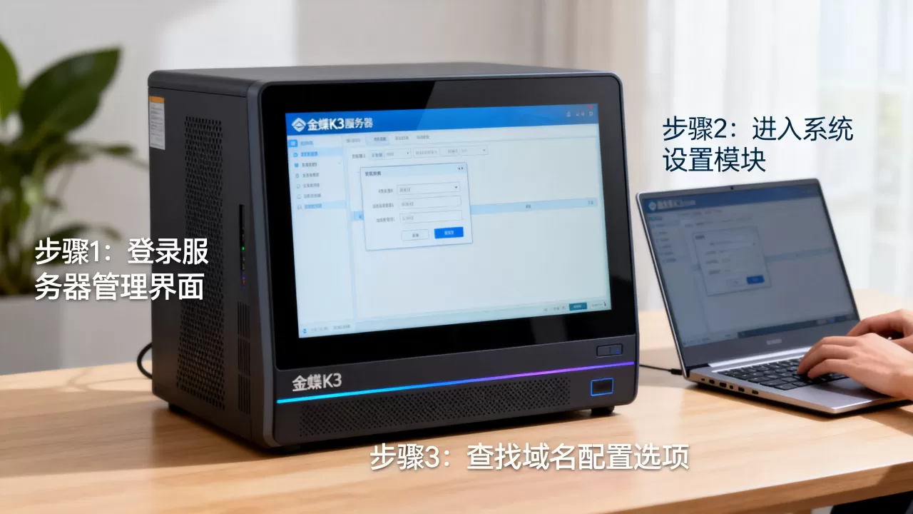 金蝶K3怎么查服务器上的域名,具体步骤是什么? 金蝶K3怎么查服务器上的域名,具体步骤是什么?