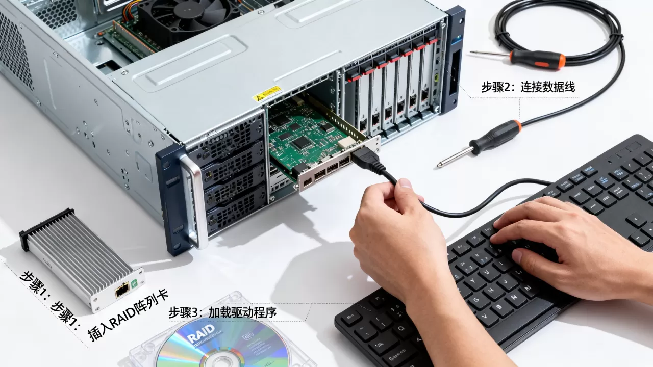 服务器做完RAID阵列卡驱动怎么装?,驱动装不上怎么办 服务器做完RAID阵列卡驱动怎么装?,驱动装不上怎么办