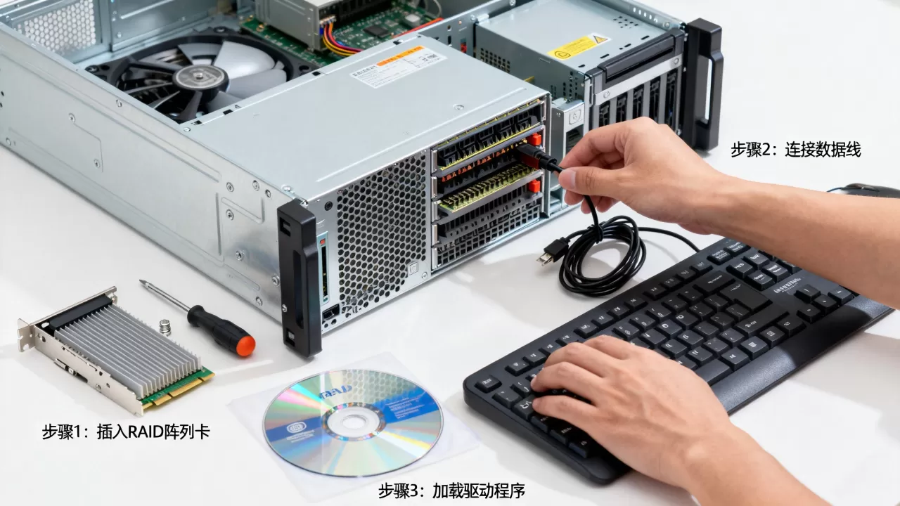 服务器做完RAID阵列卡驱动怎么装?,驱动装不上怎么办 服务器做完RAID阵列卡驱动怎么装?,驱动装不上怎么办