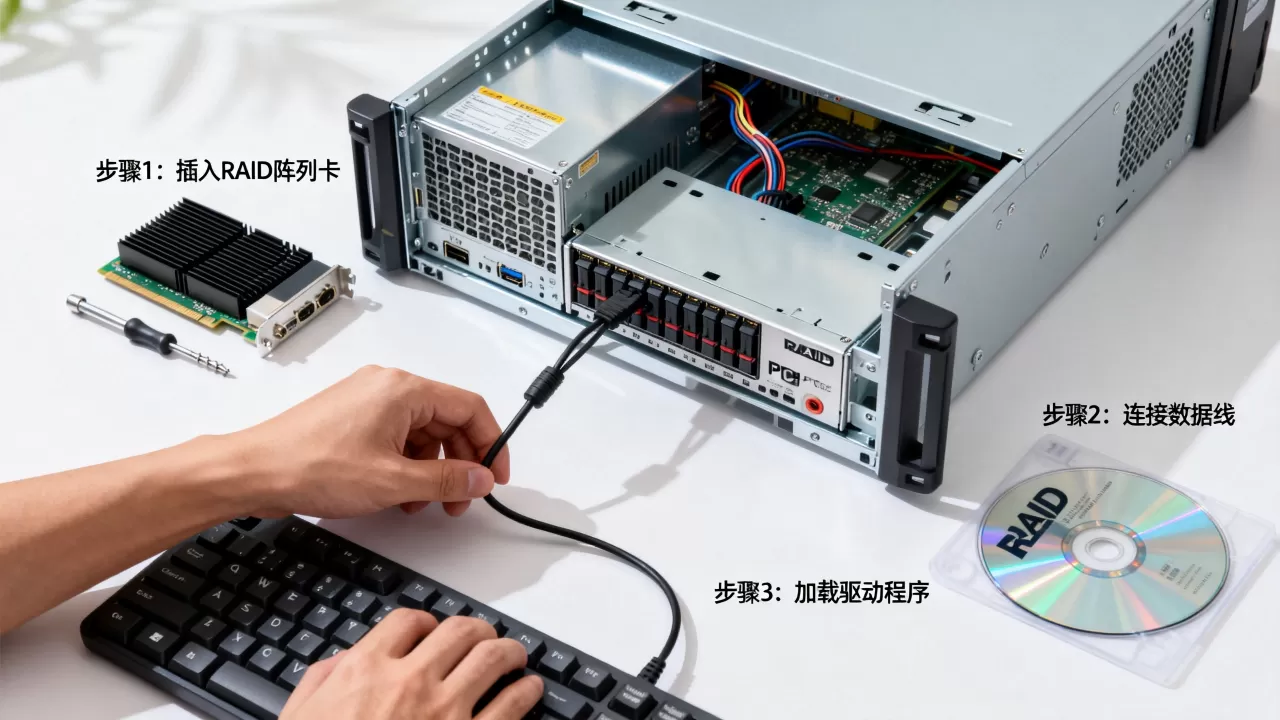 服务器做完RAID阵列卡驱动怎么装?,驱动装不上怎么办 服务器做完RAID阵列卡驱动怎么装?,驱动装不上怎么办