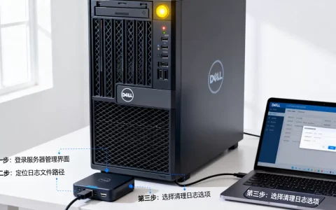 戴尔服务器亮黄灯如何清理日志，日志清理步骤有哪些