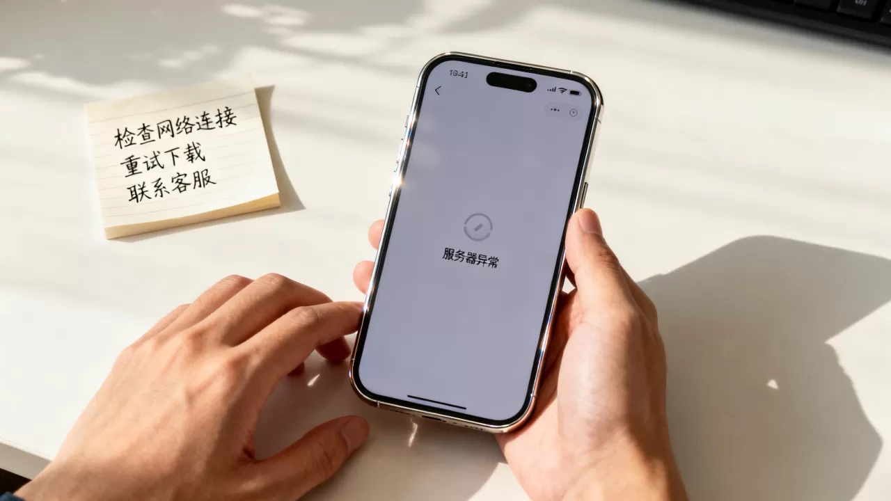 为什么下载app显示服务器异常,app无法下载怎么办? 为什么下载app显示服务器异常,app无法下载怎么办?