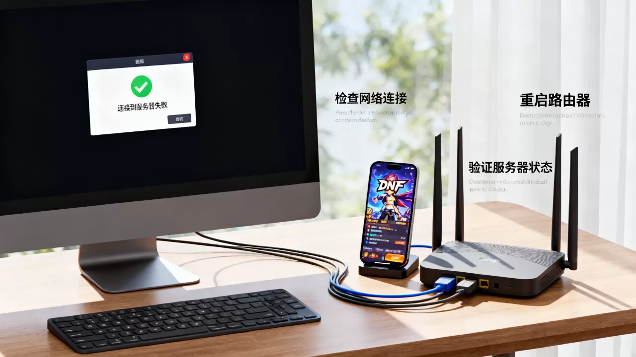 DNF为什么连接到服务器失败,怎么解决? DNF为什么连接到服务器失败,怎么解决?